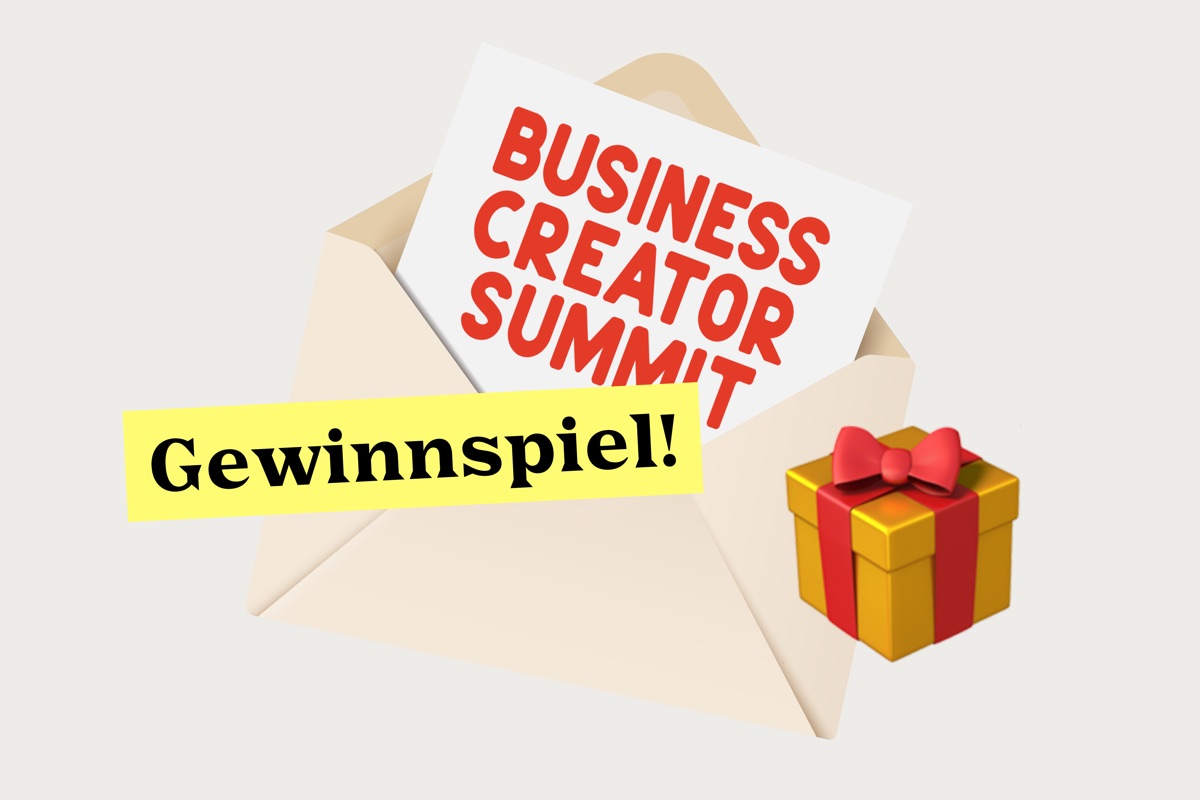 Gewinnspiel: Tickets für den Business Creator Summit